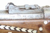 1871 Dated BRITISH Antique SNIDER-ENFIELD Mk. III .577 Cal. MILITARY Rifle
British Imperial INFANTRY Rifle w/PEARL INLAID STOCK - 14 of 20