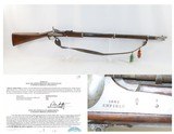 BRITISH Antique SNIDER-ENFIELD/BSA Mk II** .577mm Cal. Breech Loading RIFLE With Sling and AFGHAN “BRING BACK” Paper - 1 of 24