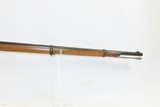 NICE Antique DANISH MODEL Remington Rolling Block Model 1867 MILITARY Rifle Mid-1880s INFANTRY RIFLE w/BAYONET & SCABBARD - 19 of 23