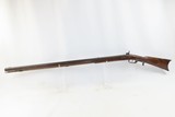 SOUTHERN Antique Full Stock Percussion LONG RIFLE .56 Caliber Large Bore
Circa 1840s Hunting/Homestead Long Rifle - 12 of 17