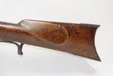 SOUTHERN Antique Full Stock Percussion LONG RIFLE .56 Caliber Large Bore
Circa 1840s Hunting/Homestead Long Rifle - 13 of 17