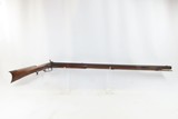 SOUTHERN Antique Full Stock Percussion LONG RIFLE .56 Caliber Large Bore
Circa 1840s Hunting/Homestead Long Rifle - 2 of 17