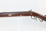 Antique MID-19th CENTURY Half-Stock .40 Cal. Percussion American LONG RIFLE - 14 of 17