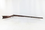 Antique MID-19th CENTURY Half-Stock .40 Cal. Percussion American LONG RIFLE - 2 of 17