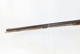 Antique MID-19th CENTURY Half-Stock .40 Cal. Percussion American LONG RIFLE - 15 of 17