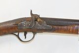 Antique JACOB DOLL Full-Stock .62 Caliber Percussion American FOWLING PIECE Homestead & Militia Smoothbore Musket - 4 of 19
