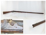 Antique JACOB DOLL Full-Stock .62 Caliber Percussion American FOWLING PIECE Homestead & Militia Smoothbore Musket - 1 of 19