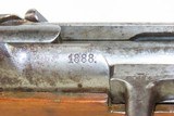 Antique SPANDAU ARSENAL Model 71/84 11mm Caliber MAUSER Bolt Action Rifle
1888 Dated GERMAN MILITARY RIFLE - 10 of 22