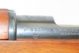 Antique LUDWIG LOEWE & Co. CHILEAN Contract M1895 MAUSER Bolt Action RifleSCARCE Military Rifle with BAYONET & SHEATH - 16 of 25