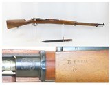 Antique LUDWIG LOEWE & Co. CHILEAN Contract M1895 MAUSER Bolt Action RifleSCARCE Military Rifle with BAYONET & SHEATH - 1 of 25