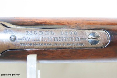 WINCHESTER Model 1892 Lever Action .32-20 WCF Cal. RIFLE C&R Half Magazine Classic Early 1900s REPEATER Made in 1910 - Image 12 of 21