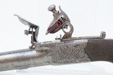 ENGRAVED PAIR British Antique NOCK Marked FLINTLOCK Boxlock POCKET Pistols
LONDON Marked with Post-1813 BIRMINGHAM PROOFS - 5 of 25