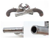 ENGRAVED PAIR British Antique NOCK Marked FLINTLOCK Boxlock POCKET Pistols
LONDON Marked with Post-1813 BIRMINGHAM PROOFS - 1 of 25