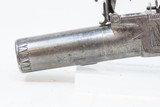 ENGRAVED PAIR British Antique NOCK Marked FLINTLOCK Boxlock POCKET Pistols
LONDON Marked with Post-1813 BIRMINGHAM PROOFS - 6 of 25