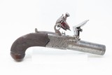 ENGRAVED PAIR British Antique NOCK Marked FLINTLOCK Boxlock POCKET Pistols
LONDON Marked with Post-1813 BIRMINGHAM PROOFS - 24 of 25