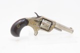 1875 Antique COLT NEW LINE .22 Caliber Rimfire ETCHED PANEL Pocket Revolver Nickel Plated SELF DEFENSE Hideout Revolver - 13 of 16