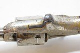 1875 Antique COLT NEW LINE .22 Caliber Rimfire ETCHED PANEL Pocket Revolver Nickel Plated SELF DEFENSE Hideout Revolver - 11 of 16