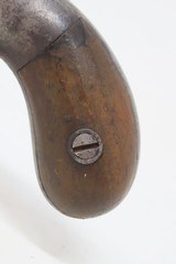 Antique ALLEN & THURBER Double Barrel SxS SINGLE TRIGGER Percussion PistolRARE 1 of Less Than 1000 Made! - 3 of 14