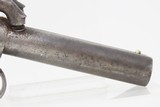 Antique ALLEN & THURBER Double Barrel SxS SINGLE TRIGGER Percussion PistolRARE 1 of Less Than 1000 Made! - 14 of 14