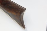 Antique IRON MOUNTED Full Stock SOUTHERN MOUNTAIN Style Percussion RIFLE
SOUTHERN STATES Hunting/Homestead Long Rifle - 18 of 18