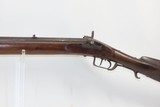 Antique IRON MOUNTED Full Stock SOUTHERN MOUNTAIN Style Percussion RIFLE
SOUTHERN STATES Hunting/Homestead Long Rifle - 15 of 18