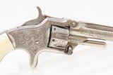 ENGRAVED Antique SMITH & WESSON No. 1 Third Issue SPUR TRIGGER Revolver
19th Century POCKET CARRY for the Armed Citizen - 15 of 16