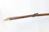 Antique BACK ACTION Half Stock AMERICAN Percussion .36 Caliber Long RifleWith “POSTLEY NELSON & CO” Marked Barrel - 7 of 17