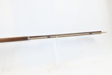 Antique BACK ACTION Half Stock AMERICAN Percussion .36 Caliber Long RifleWith “POSTLEY NELSON & CO” Marked Barrel - 8 of 17