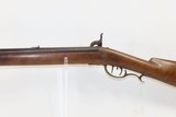 Antique BACK ACTION Half Stock AMERICAN Percussion .36 Caliber Long RifleWith “POSTLEY NELSON & CO” Marked Barrel - 14 of 17