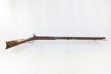 Antique BACK ACTION Half Stock AMERICAN Percussion .36 Caliber Long RifleWith “POSTLEY NELSON & CO” Marked Barrel - 2 of 17
