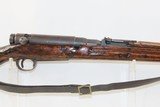 EMPIRE of JAPAN World War II PACIFIC THEATER Kokura Type 38 C&R Army RIFLE
Arisaka with DUST COVER, SLING, and MUZZLE CAP - 4 of 18