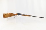1914 German TELL-BUESCHE Stalking Rifle 9.3x57mm BUG proofs WWI Single Shot Double Set Triggers, Octagonal Barrel, Light, Slender - 15 of 20