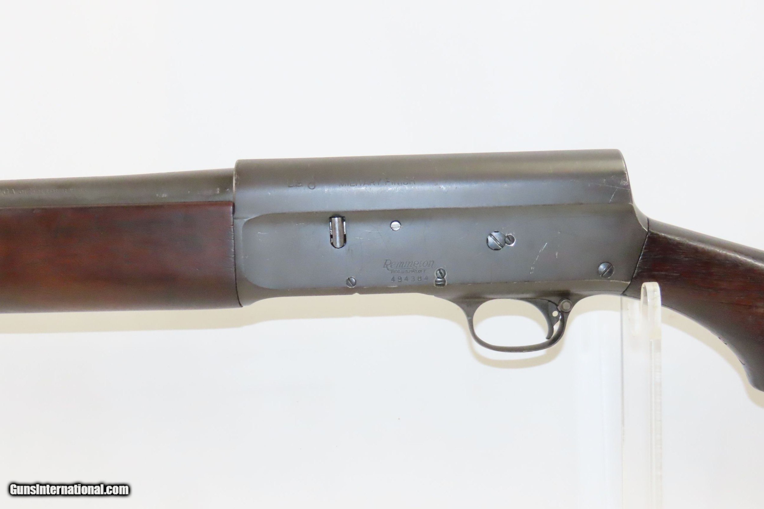 World War II ORDNANCE U.S. Marked WWII Remington Model 11
