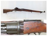 WORLD WAR I Era U.S. EDDYSTONE Model 1917 Bolt Action C&R MILITARY Rifle1918 Manufactured & FLAMING BOMB Marked