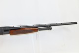 c1954 mfr. WINCHESTER Model 12 PUMP ACTION 20 Gauge Hammerless Shotgun C&RGAME SCENE ENGRAVED with CARVED STOCK - 18 of 20