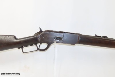 “CENTENNIAL MODEL” Antique WINCHESTER Model 1876 .45-60 Caliber LEVER RIFLE Classic Lever Action Rifle Made in 1881 - Image 18 of 21