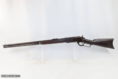 “CENTENNIAL MODEL” Antique WINCHESTER Model 1876 .45-60 Caliber LEVER RIFLE Classic Lever Action Rifle Made in 1881 - Image 2 of 21