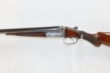 British FRANK DYKE & CO. Double Barrel SxS 12 Gauge C&R HAMMERLESS Shotgun
EARLY 1900s Era ENGLISH BOXLOCK Shotgun - 4 of 17