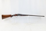 British FRANK DYKE & CO. Double Barrel SxS 12 Gauge C&R HAMMERLESS Shotgun
EARLY 1900s Era ENGLISH BOXLOCK Shotgun - 12 of 17