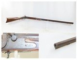 Antique MID-19th CENTURY Half-Stock .36 Cal. Percussion American LONG RIFLE Kentucky Style HUNTING/HOMESTEAD Long Rifle - 1 of 18