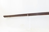 Antique MID-19th CENTURY Half-Stock .36 Cal. Percussion American LONG RIFLE Kentucky Style HUNTING/HOMESTEAD Long Rifle - 16 of 18