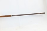 Antique MID-19th CENTURY Half-Stock .36 Cal. Percussion American LONG RIFLE Kentucky Style HUNTING/HOMESTEAD Long Rifle - 9 of 18