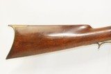 Antique MID-19th CENTURY Half-Stock .36 Cal. Percussion American LONG RIFLE Kentucky Style HUNTING/HOMESTEAD Long Rifle - 3 of 18