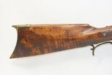 Antique THOMAS & CO. Half Stock BACK ACTION Percussion .40 Cal. Long RifleMid-19th Century HOMESTEAD/HUNTING Rifle - 3 of 18