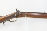 Antique THOMAS & CO. Half Stock BACK ACTION Percussion .40 Cal. Long RifleMid-19th Century HOMESTEAD/HUNTING Rifle - 4 of 18