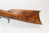 Antique THOMAS & CO. Half Stock BACK ACTION Percussion .40 Cal. Long RifleMid-19th Century HOMESTEAD/HUNTING Rifle - 14 of 18