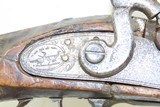 Antique MID-19th CENTURY Half-Stock .36 Cal. Percussion American LONG RIFLE HUNTING/HOMESTEAD Long Rifle with GOULCHER LOCK - 7 of 15