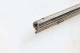 Antique MID-19th CENTURY Half-Stock .36 Cal. Percussion American LONG RIFLE HUNTING/HOMESTEAD Long Rifle with GOULCHER LOCK - 14 of 15