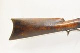 Antique MID-19th CENTURY Half-Stock .36 Cal. Percussion American LONG RIFLE HUNTING/HOMESTEAD Long Rifle with GOULCHER LOCK - 3 of 15