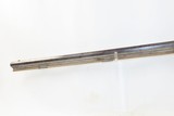 Antique MID-19th CENTURY Half-Stock .36 Cal. Percussion American LONG RIFLE HUNTING/HOMESTEAD Long Rifle with GOULCHER LOCK - 13 of 15